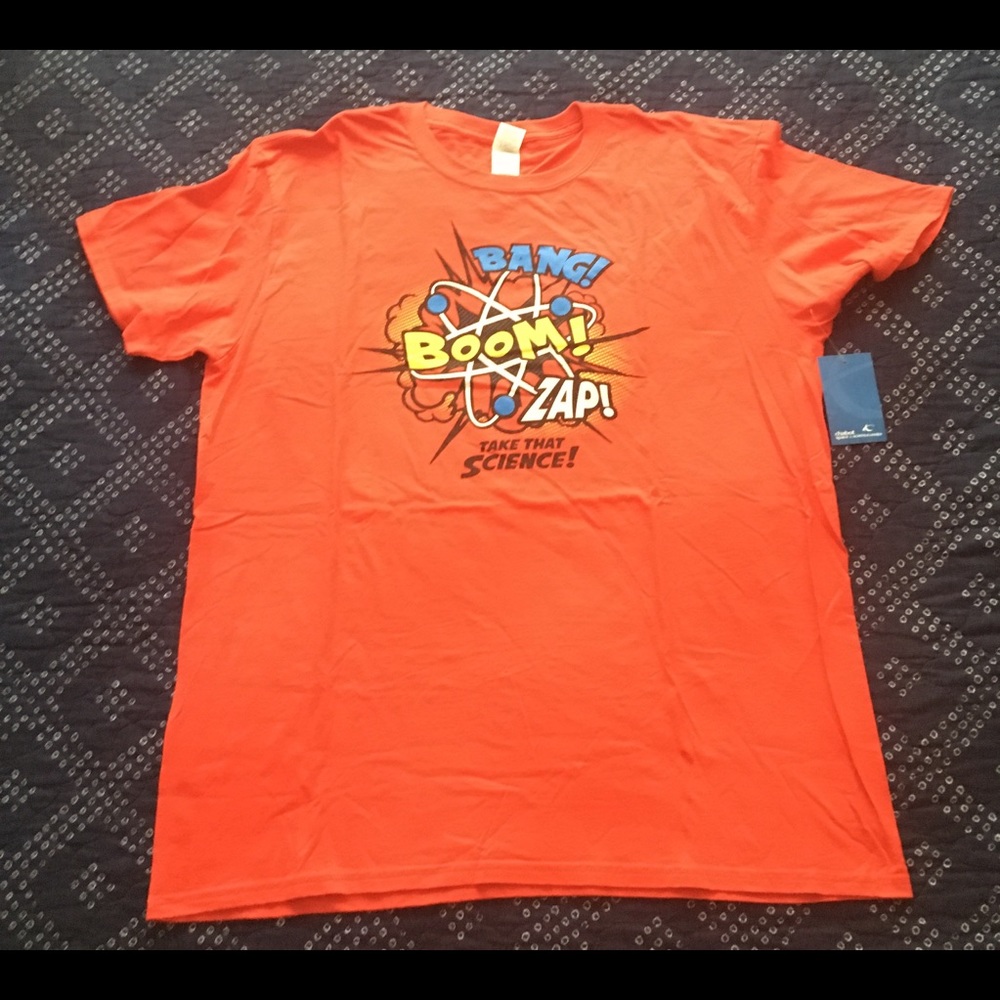 Super Red Science T-shirt!